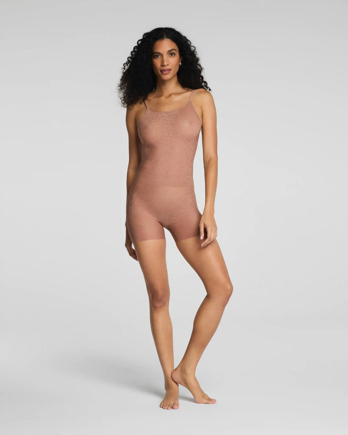 SPANXsupersmooth® Day to Date Night Lace Girlshort | Cinnamon