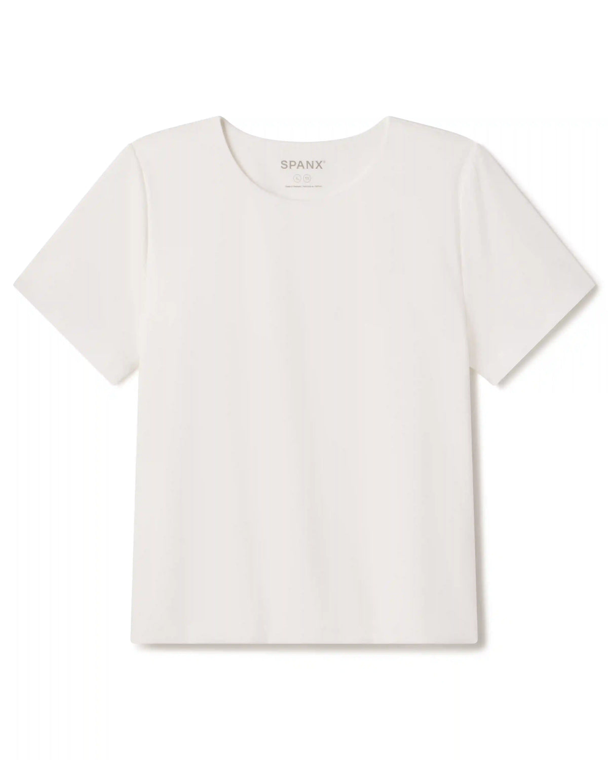 SPANXsmooth® Jersey Crewneck Tee | Classic White