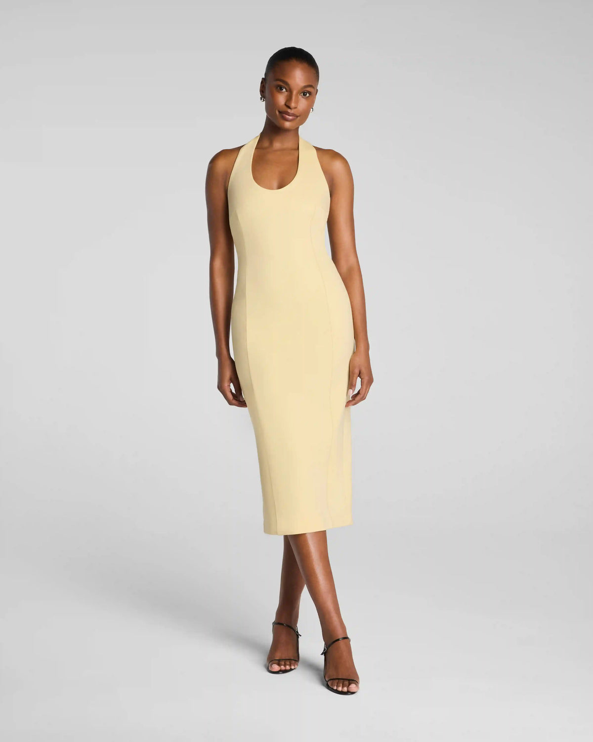 SPANXshape® Ponte Halter Midi Dress