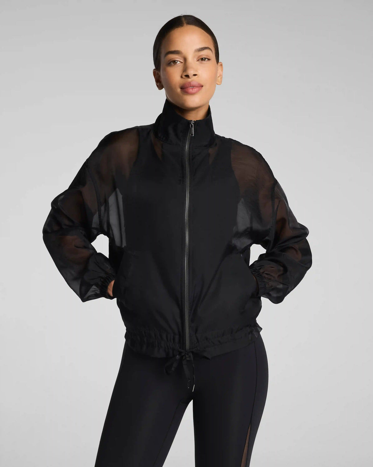 SPANX® BodyLine Sheerious Full Zip Jacket