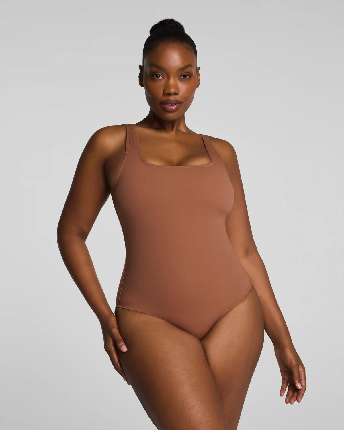 SPANXsculpt® Swim Square Neck One Piece