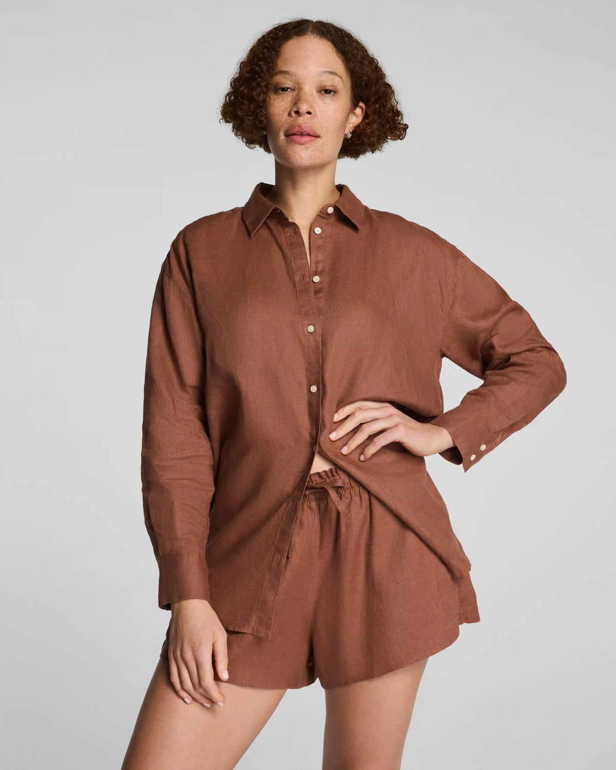 SPANX® Beach Button Down