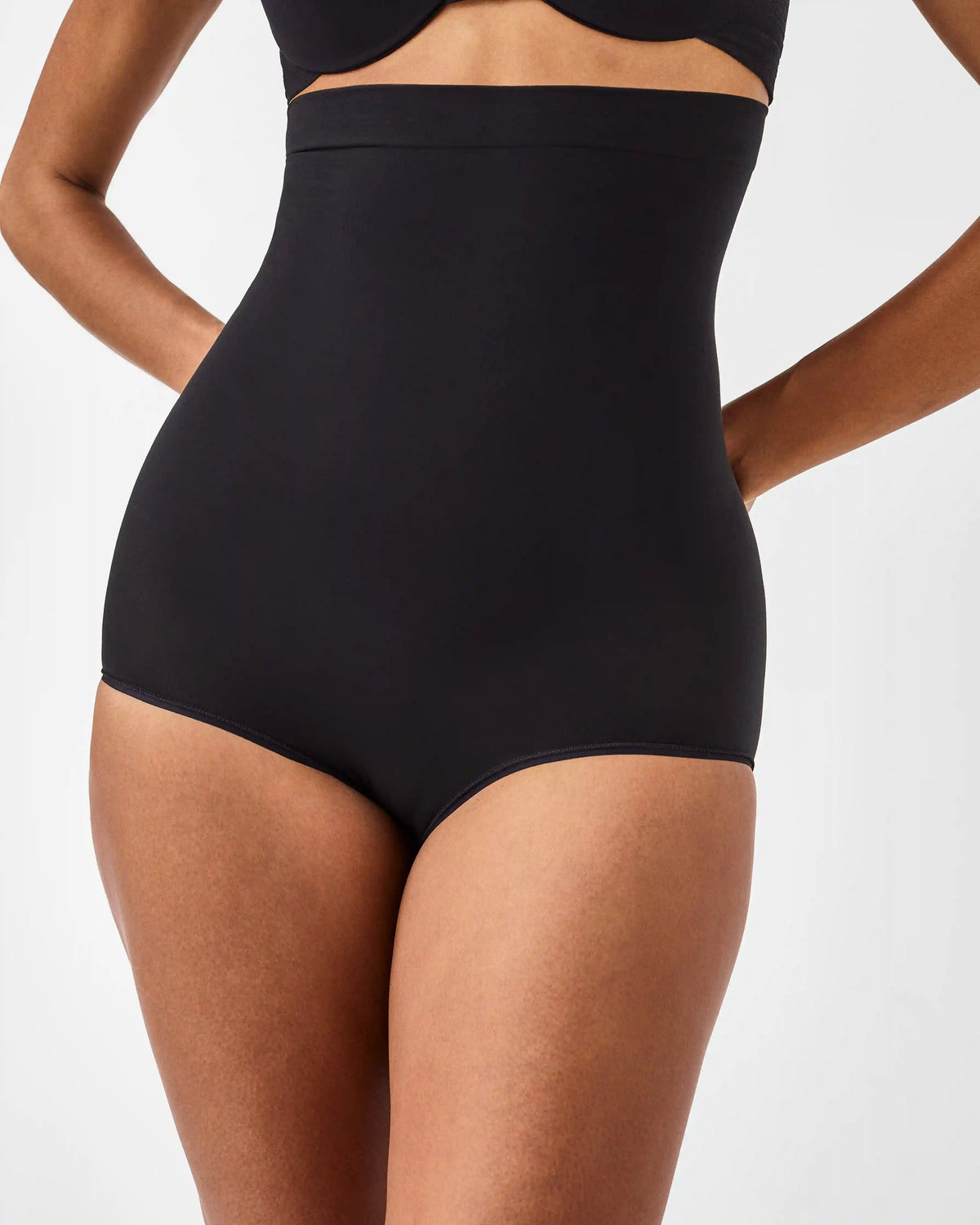 SPANXsculpt® Seamless Power High-Waisted Brief | Very Black