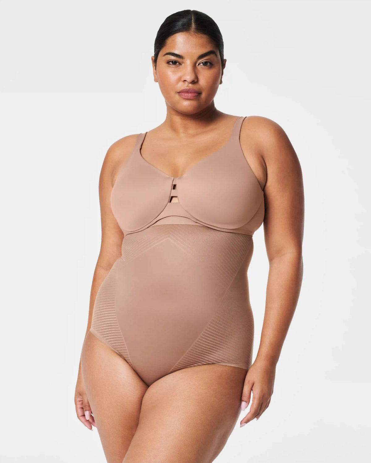 SPANXshape® Invisible High-Waisted Brief | Cafe Au Lait