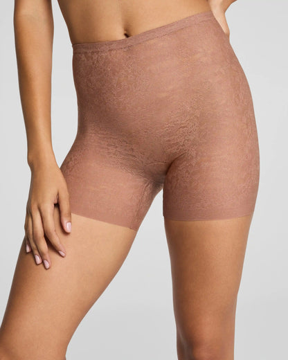 SPANXsupersmooth® Day to Date Night Lace Girlshort | Cinnamon