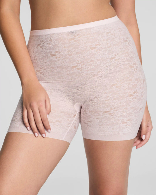 SPANXsupersmooth® Day to Date Night Lace Girlshort | Rosebud