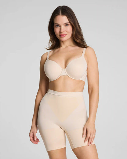SPANXsculpt® GoFigure Mid-Thigh Short | Toasted Coconut