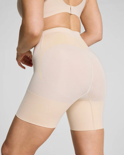SPANXsculpt® GoFigure Mid-Thigh Short | Toasted Coconut