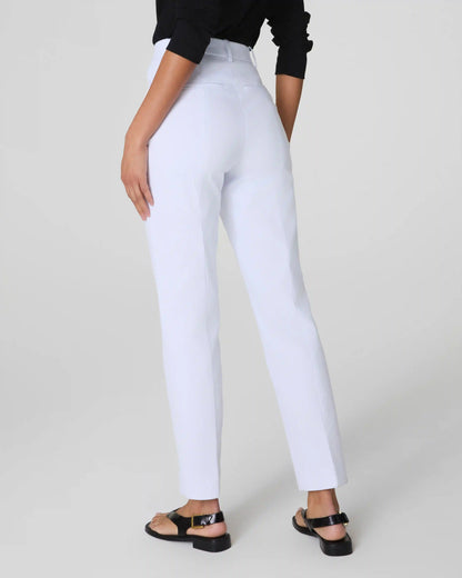 SPANXsupersmooth® Stretch Twill Slim Straight Pant | Classic White