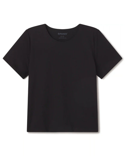 SPANXsmooth® Jersey Crewneck Tee | Classic Black