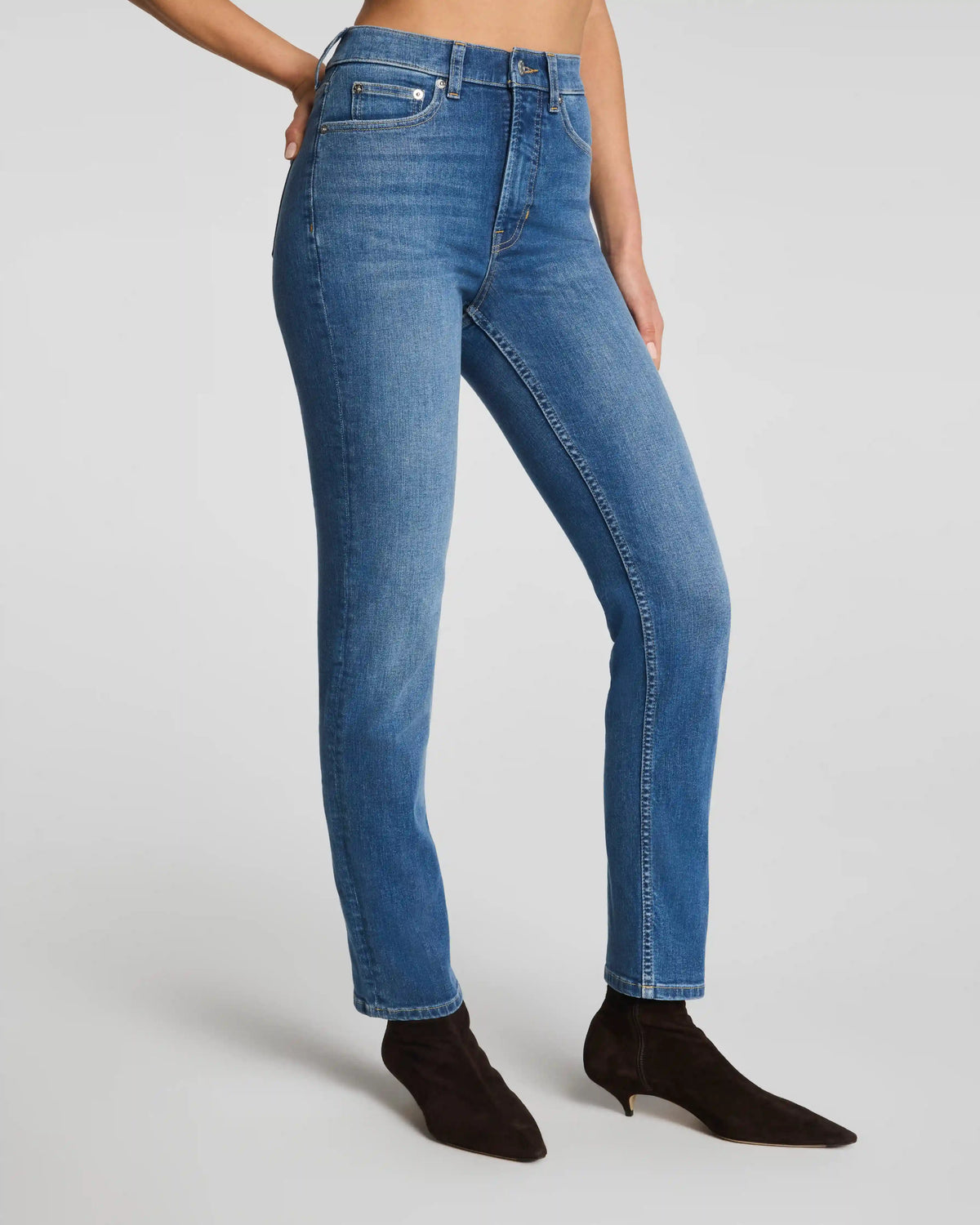 SPANXsculpt® ReDefine Slim Straight Jeans | Monterey Wash