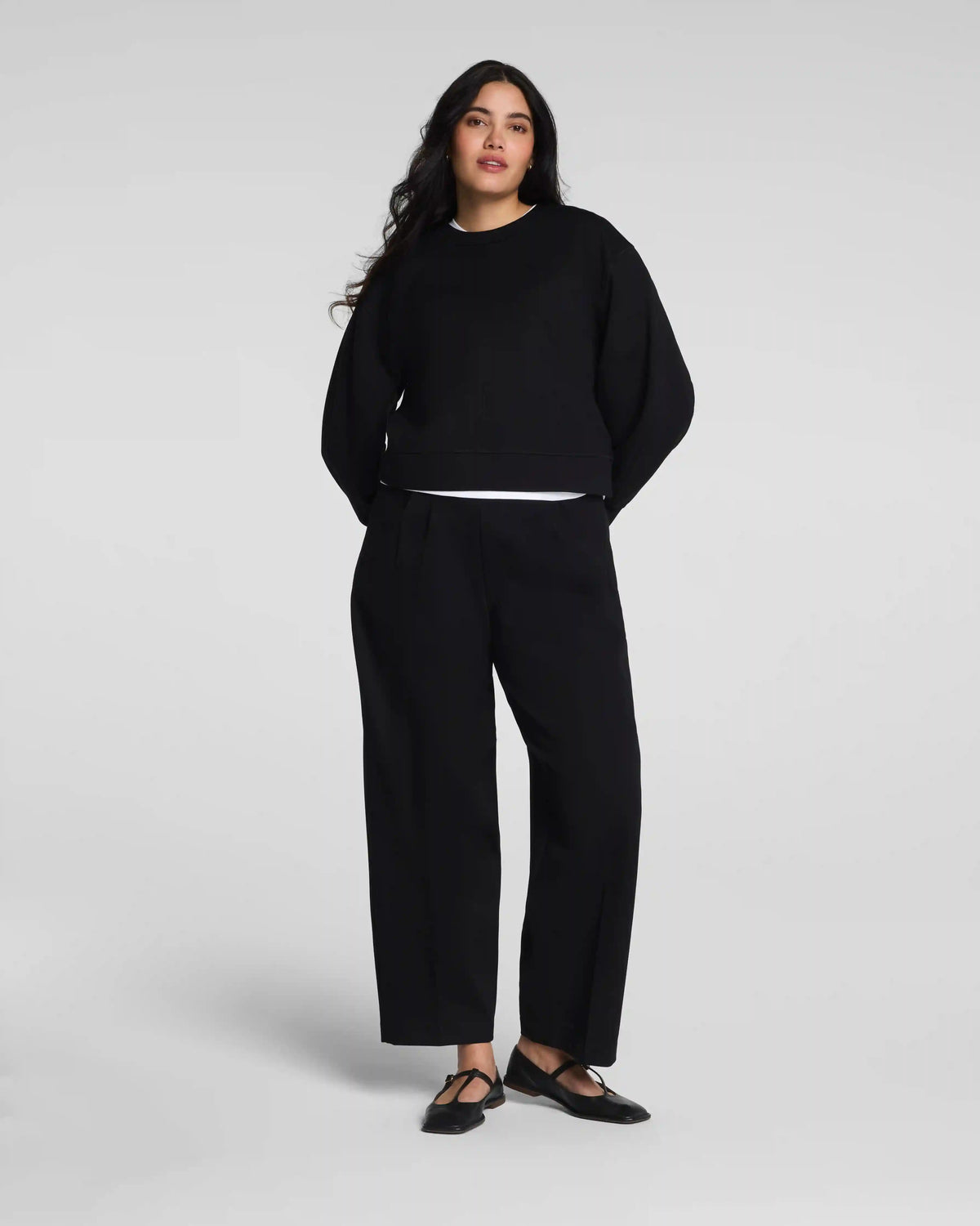 SPANX® Ponte Pleated Tapered Pant