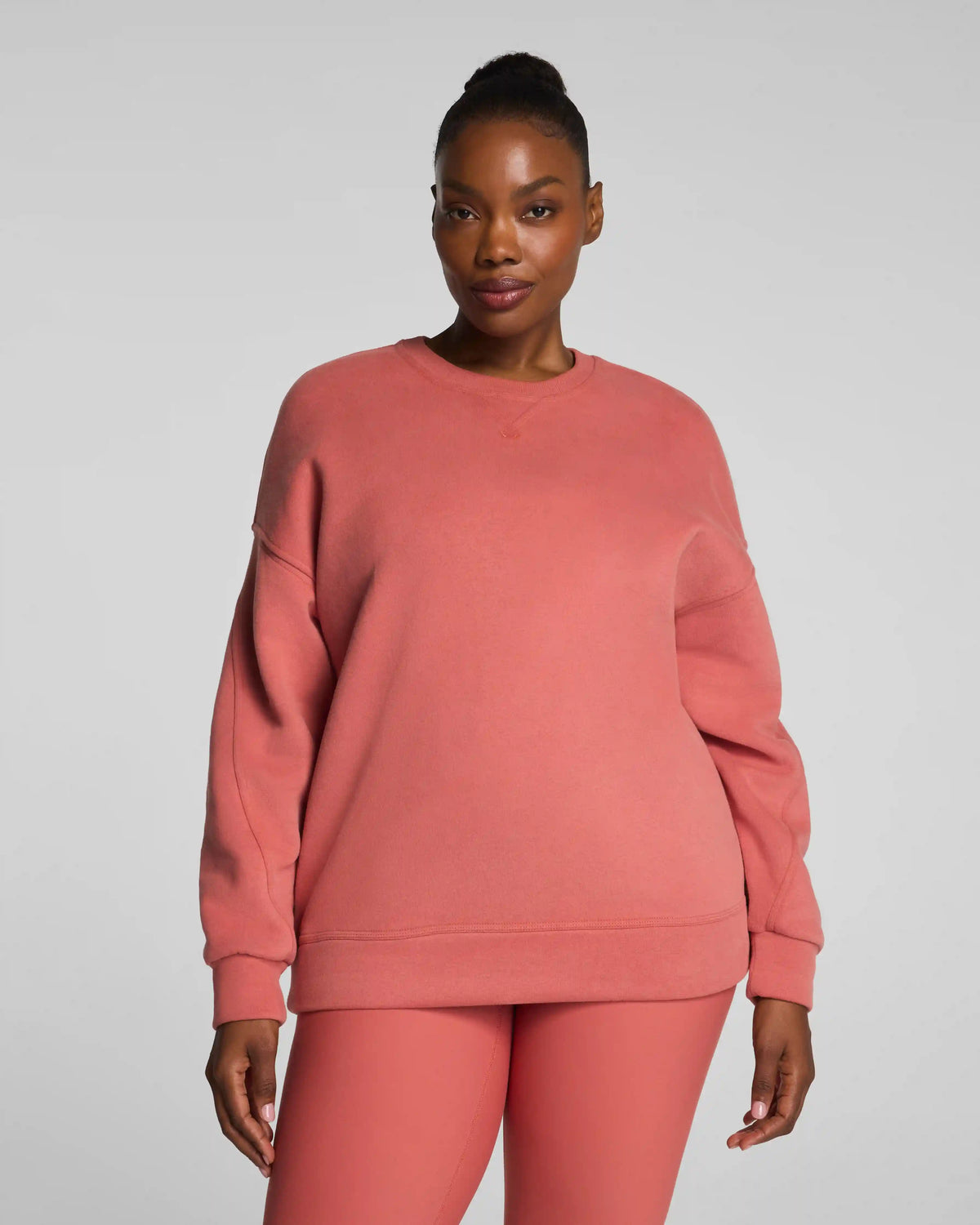 SPANX® BoostUp Cotton Fleece Crewneck Tunic