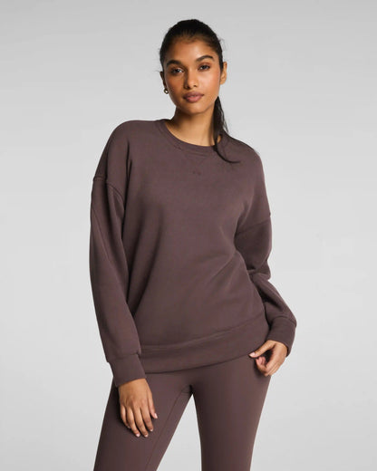 SPANX® BoostUp Cotton Fleece Crewneck Tunic