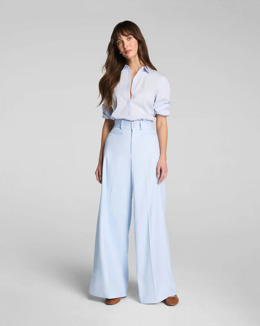 SPANX® EasyBreezy Cotton Linen Super Wide Leg Pant | Summit