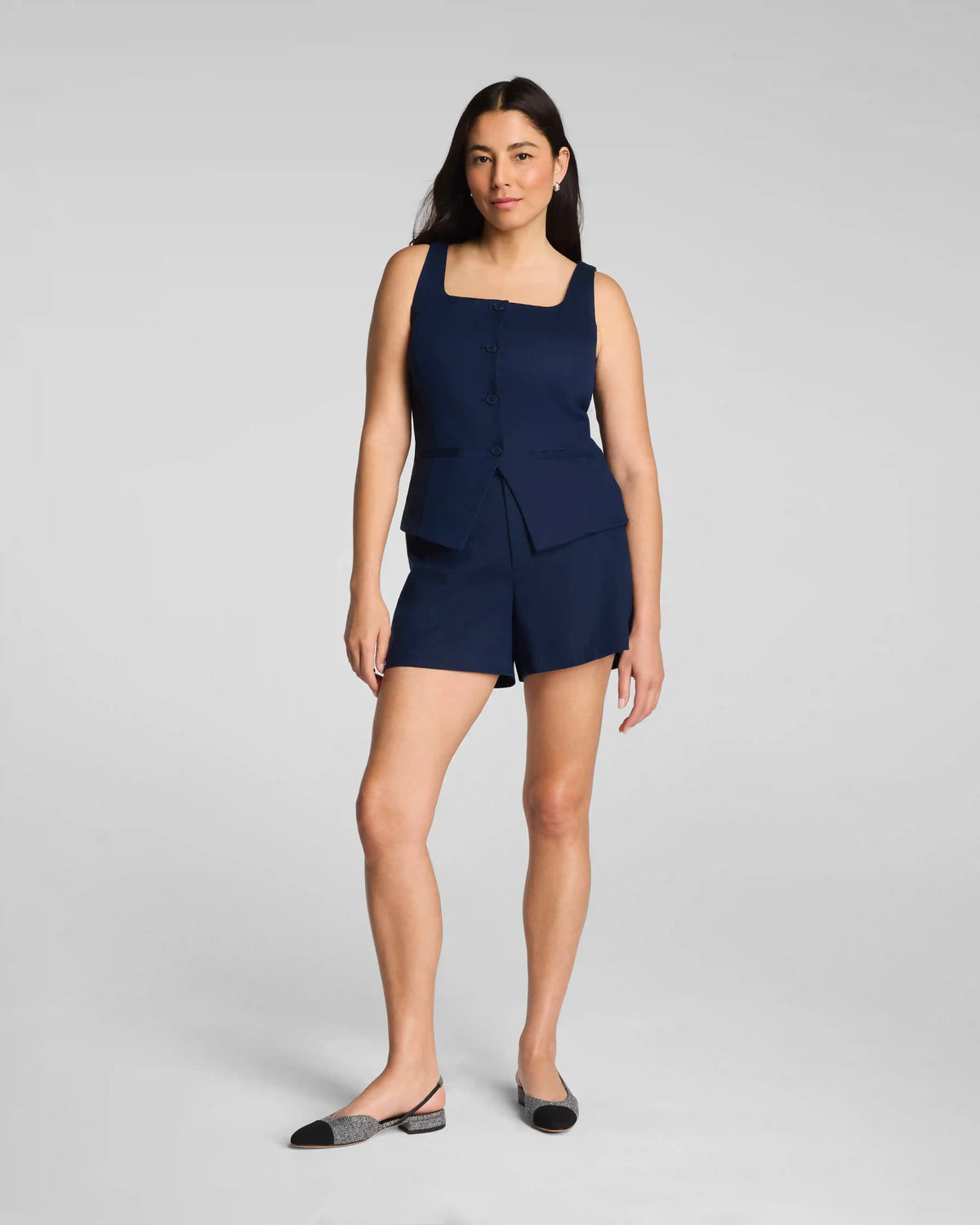 SPANX® EasyBreezy Cotton Linen Short, 5"