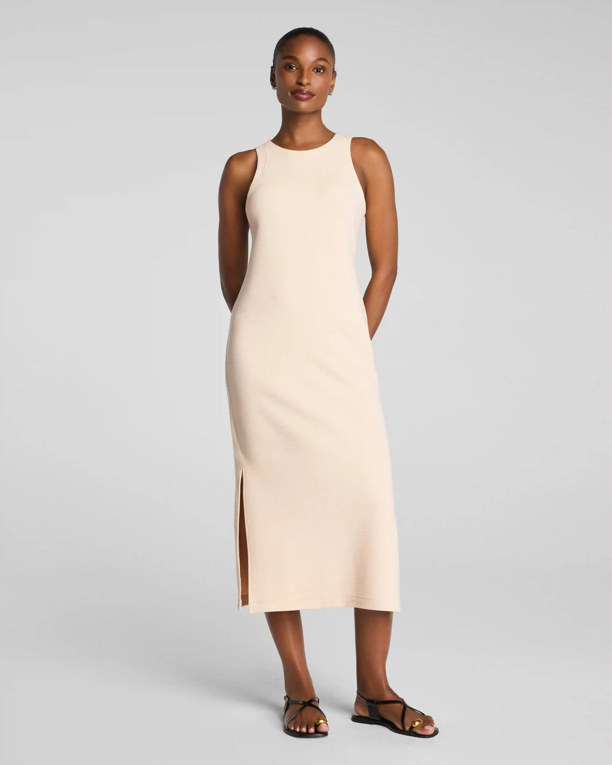 SPANX AirEssentials® French Rib Maxi Tank Dress