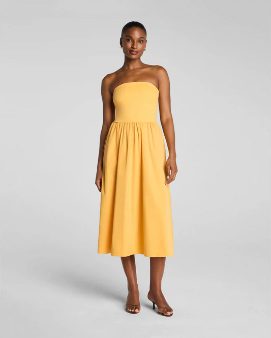SPANXsmooth® Jersey Strapless Midi Dress | Marigold