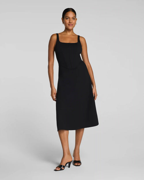 SPANXshape® Ponte Fit and Flare Midi Dress
