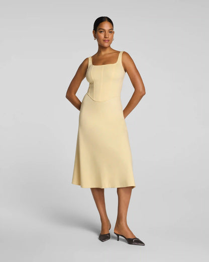 SPANXshape® Ponte Fit and Flare Midi Dress
