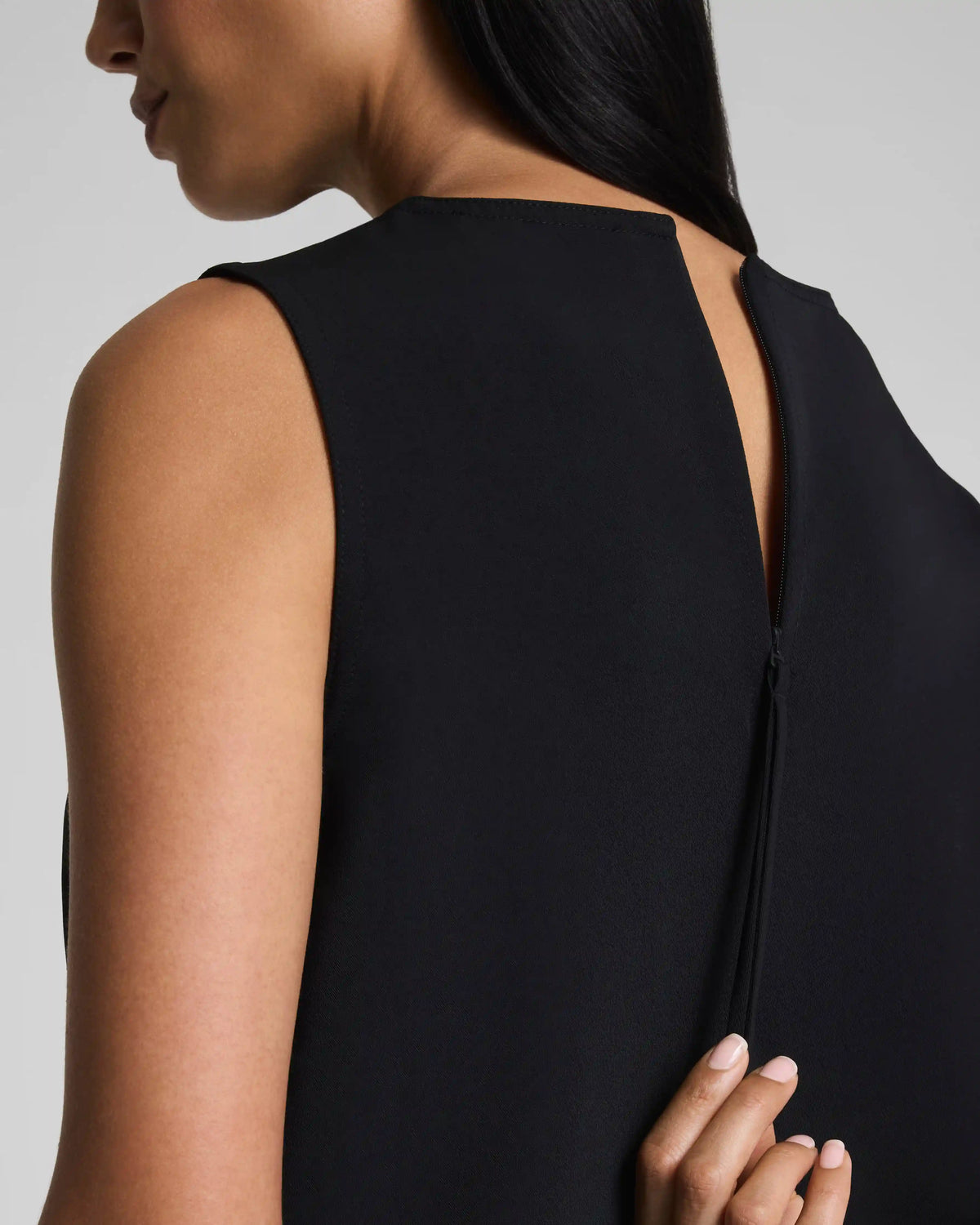 SPANX® CarryOn Crewneck Shell Tank | Classic Black