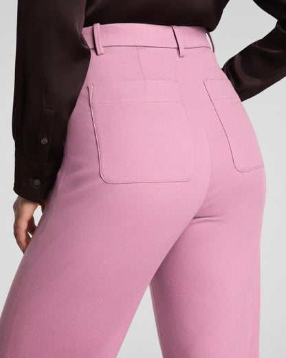 SPANXsupersmooth® Stretch Twill Easy Flare Pant | Rosa