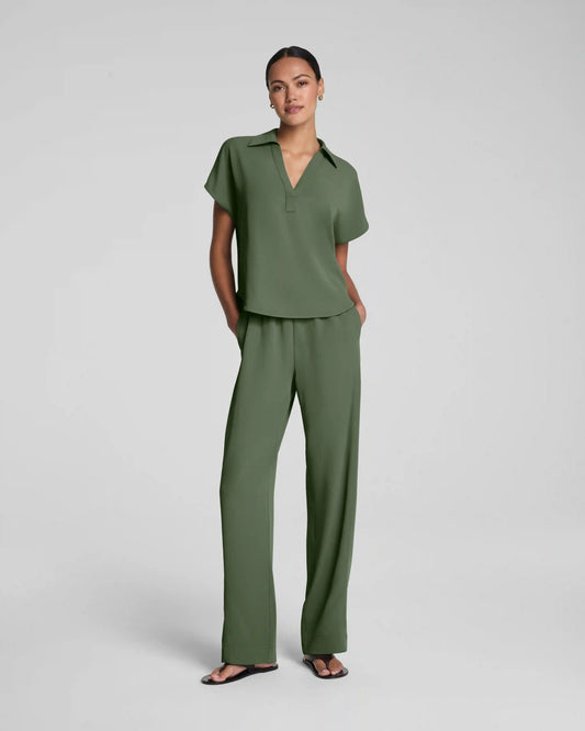 SPANX® CarryOn Straight Leg Pant | Eucalyptus