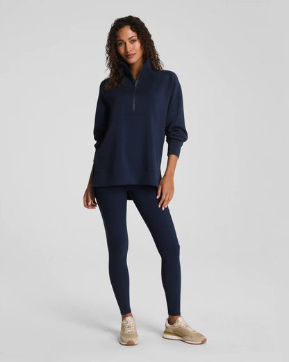 SPANX AirEssentials® Half Zip Tunic | Timeless Navy