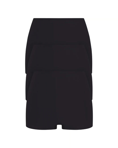 SPANXsmooth® Fit-To-You Boyshort 3-Pack Box | Very Black