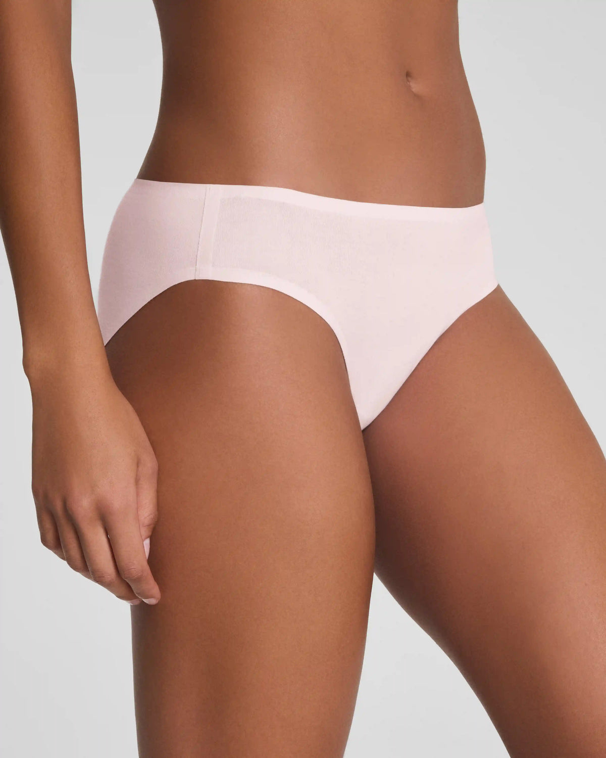 SPANXsmooth® Fit-To-You Supima® Cotton Bikini 3-Pack | Aster/Rosebud/Basalt