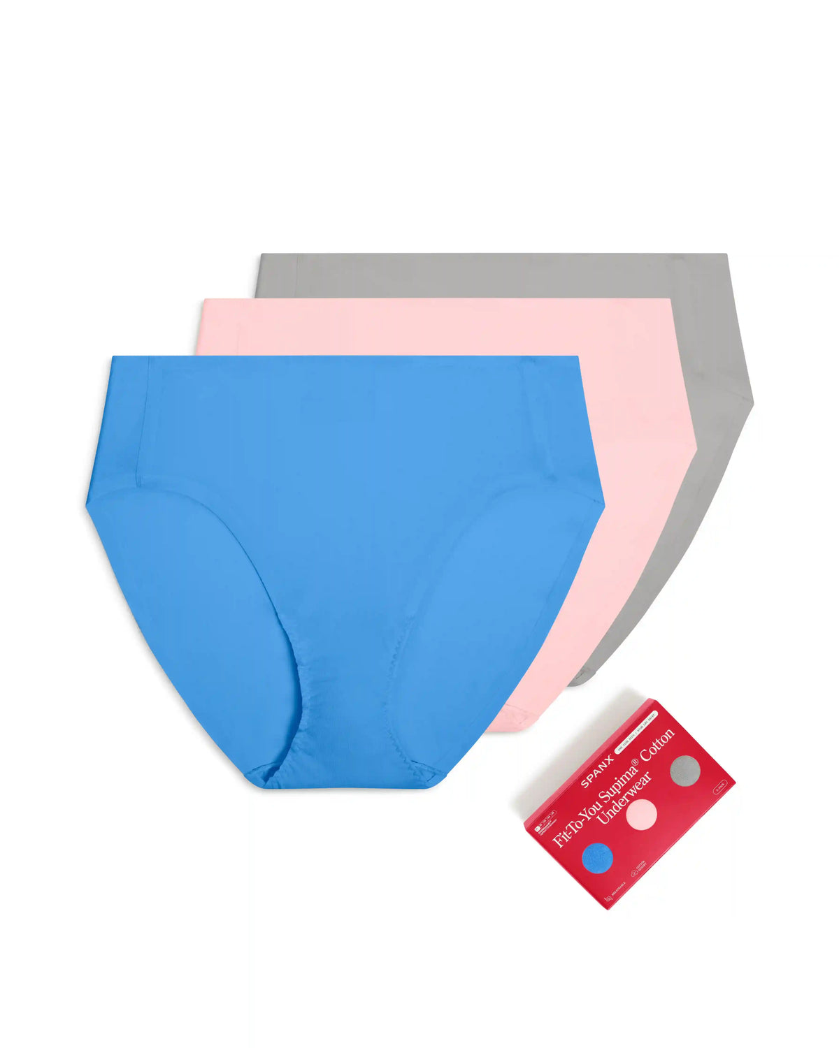 SPANXsmooth® Fit-To-You Supima® Cotton Brief 3-Pack