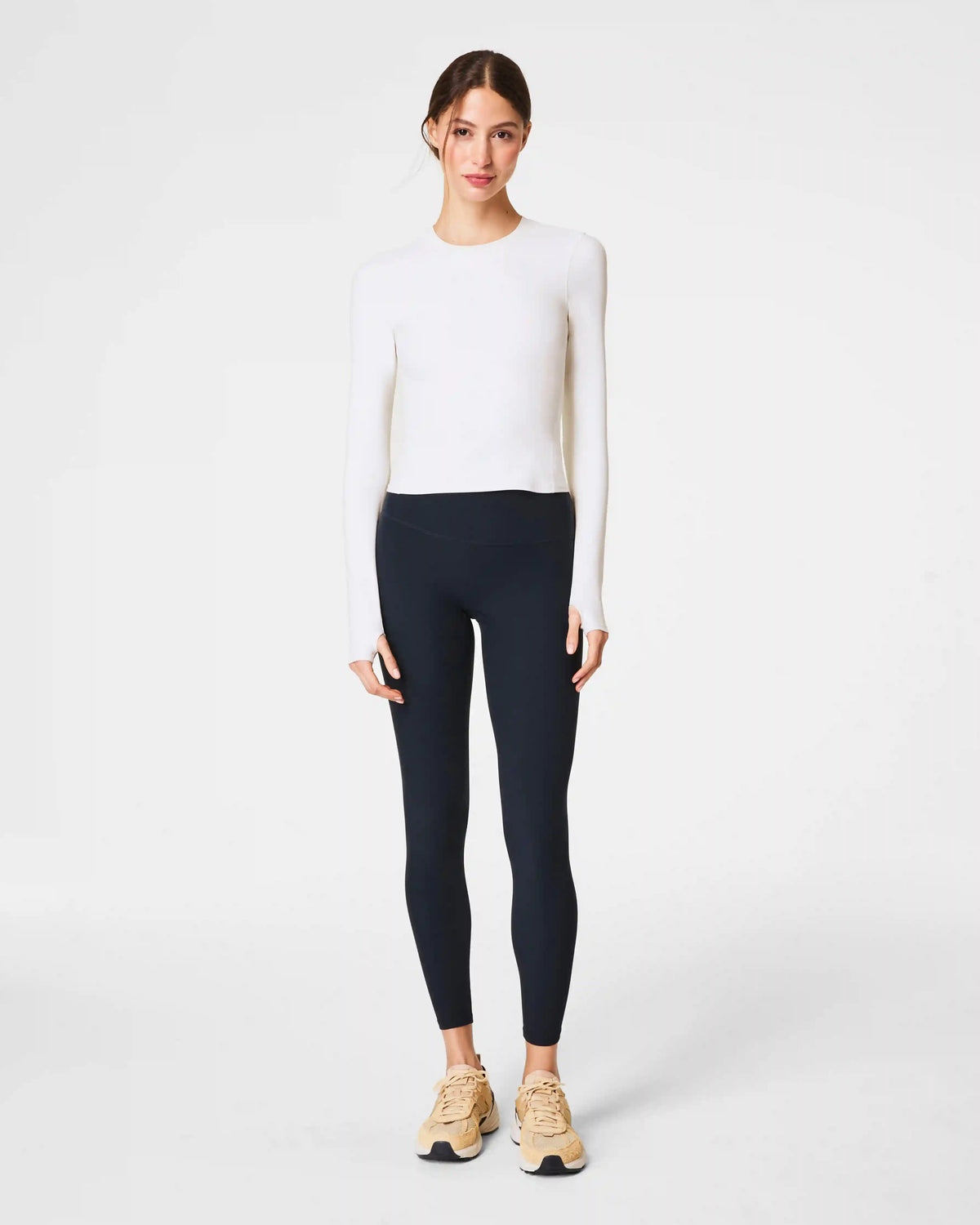 SPANX® OnForm Long Sleeve Top | Powder