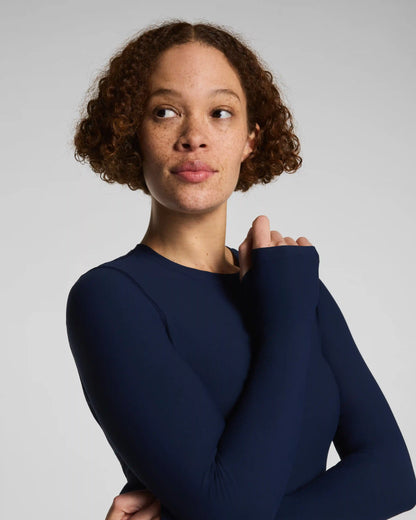 SPANX® OnForm Long Sleeve Top | Timeless Navy