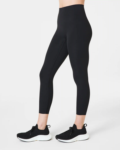 SPANXshape® BodyLine 7/8 Leggings with Mid-Tummy Compression | Very Black