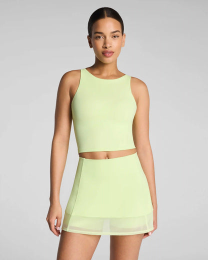 SPANX® BodyLine High Neck Cropped Tank with FlexForm Cups