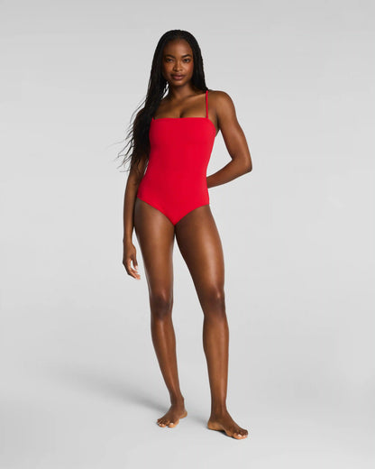 SPANXshape® Swim Bandeau One Piece | SPANX® Red