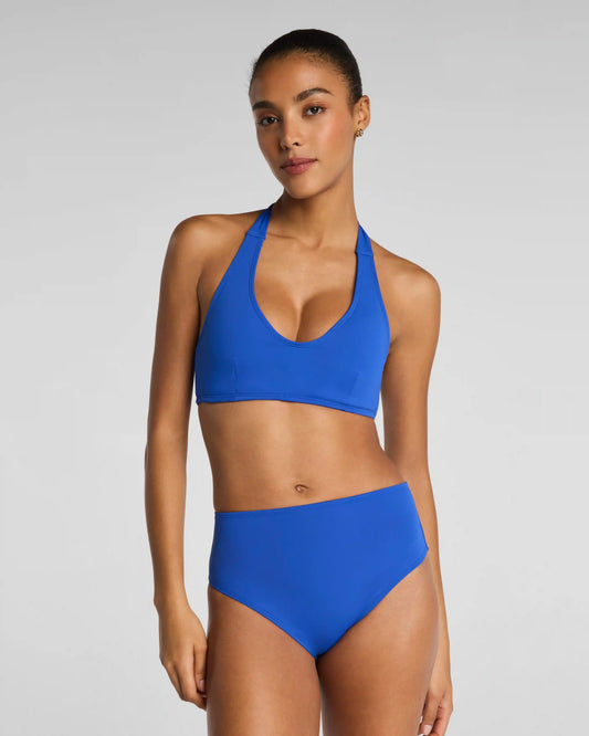 SPANXshape® Swim Halter Bikini Top | Current