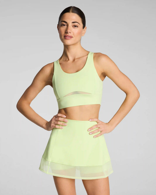 SPANX® BodyLine Sheerious Longline Sports Bra | Zest