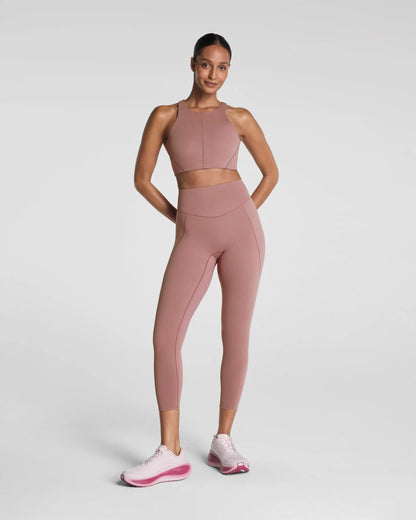 SPANX® PowerPlay Open Back Sports Bra | Rosa